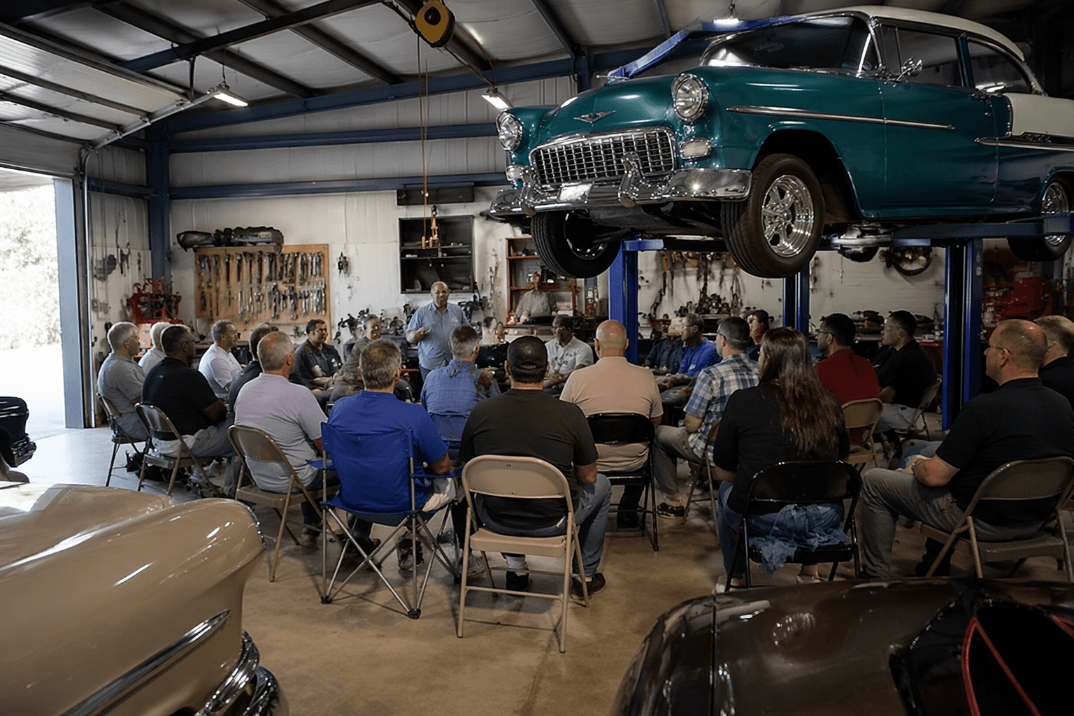 Brooksville church blends worship, car culture and community