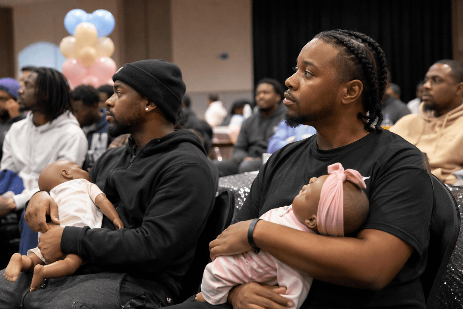 Orlando event pairs baby shower with fatherhood education and health support