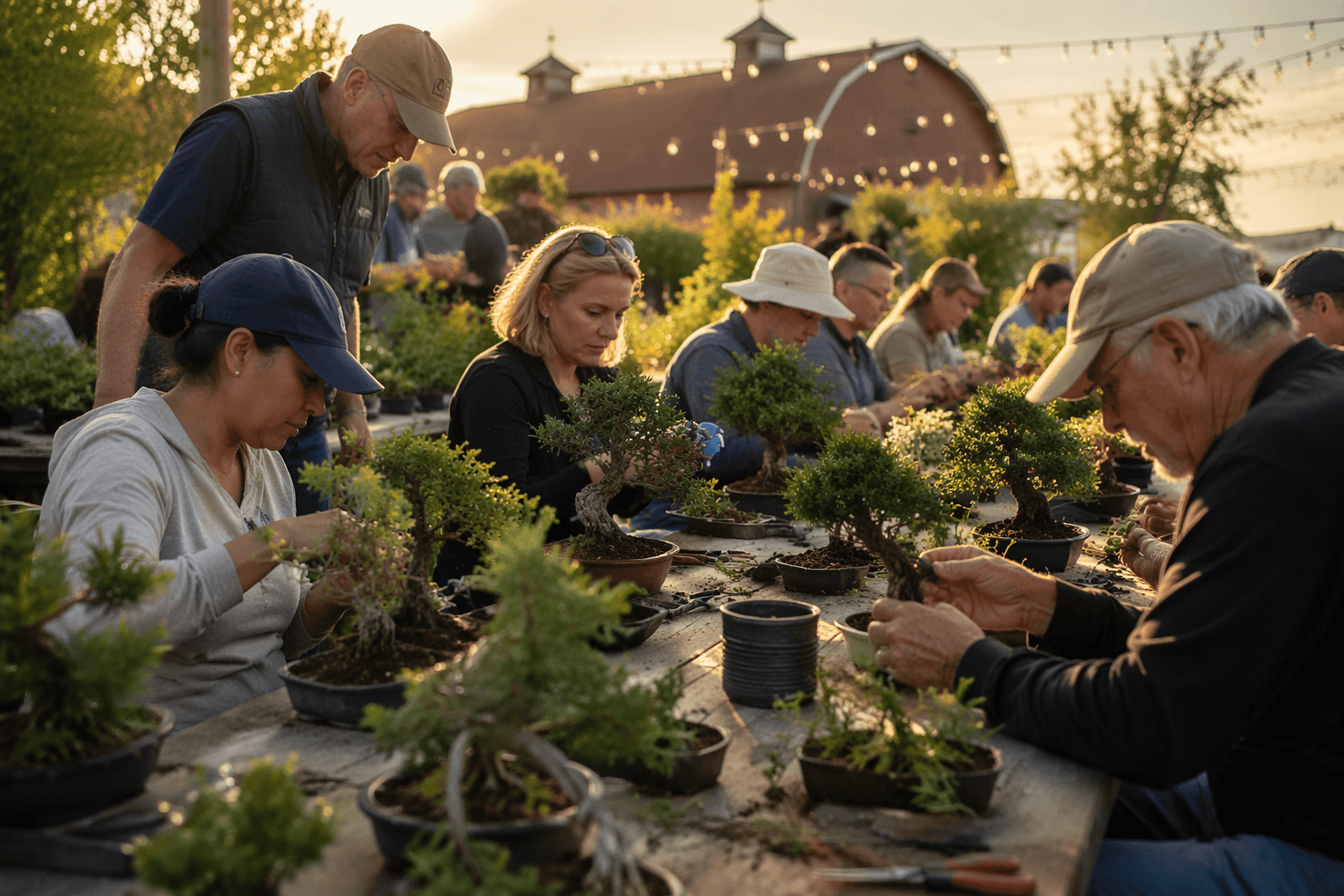 Traverse City botanic garden sells out beginner bonsai workshop