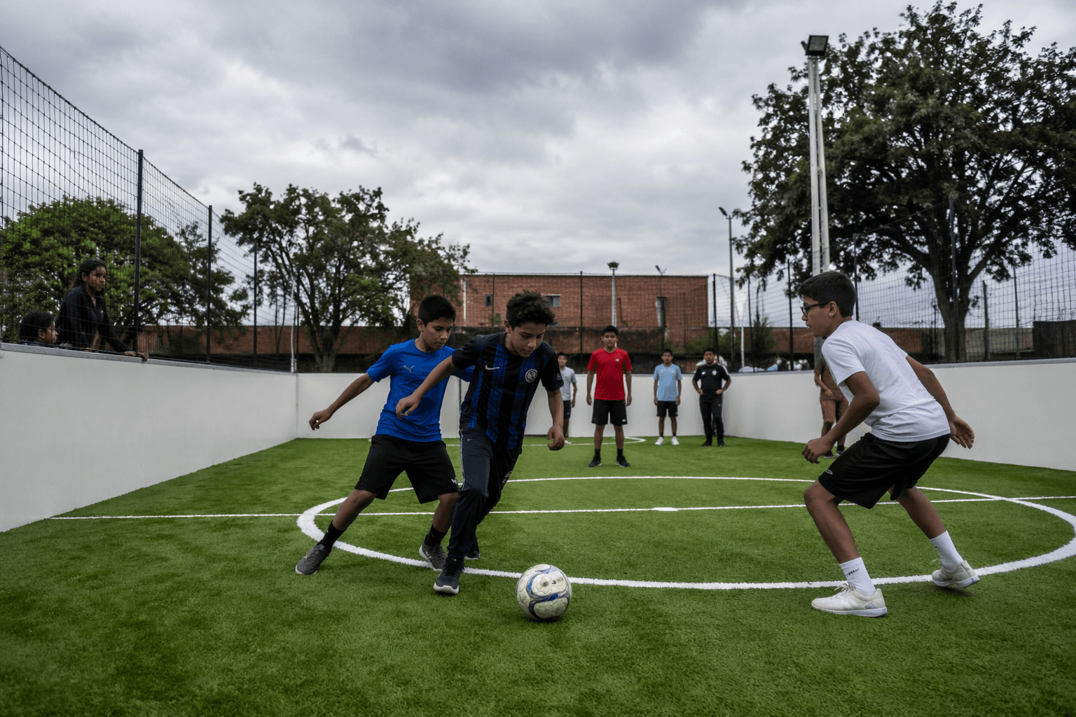 Gulfton opens free street soccer park ahead of World Cup matches