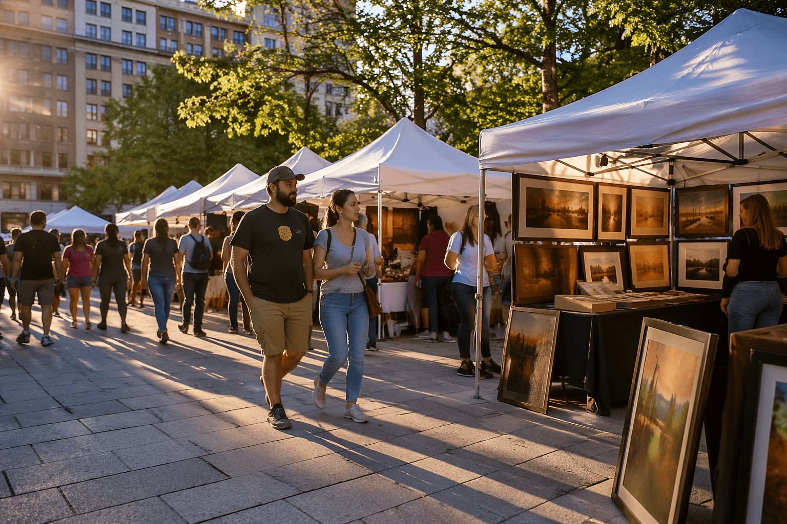 Art in the Park brings artists, shoppers back to Pack Square