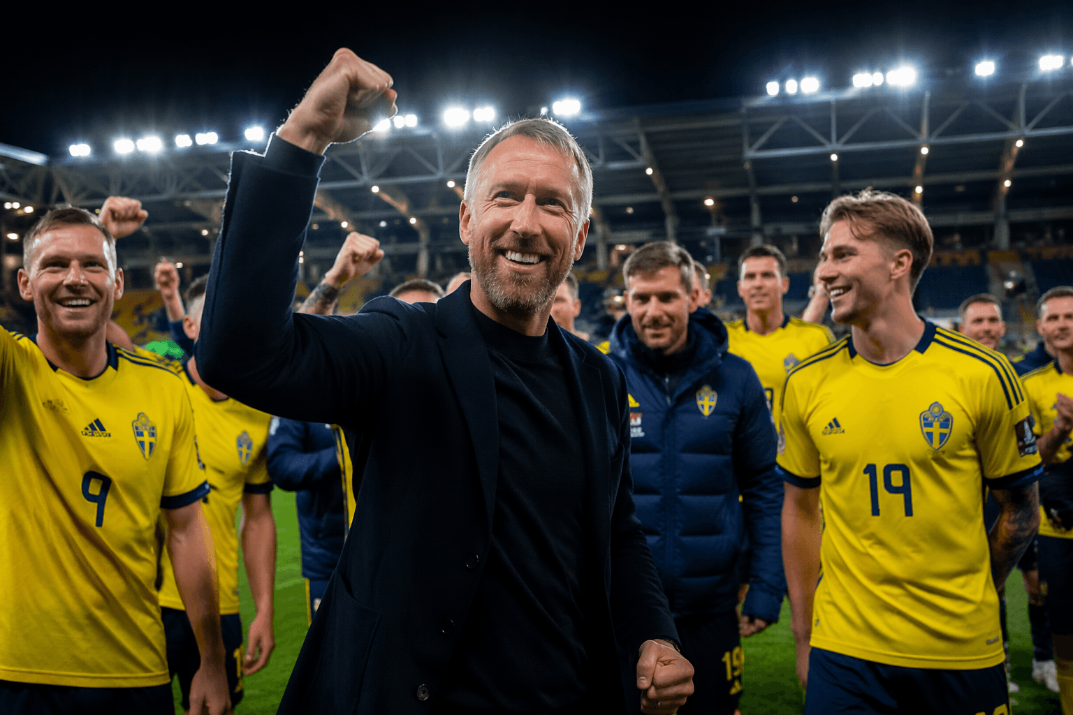 Graham Potter guides Sweden back to the World Cup after West Ham exit