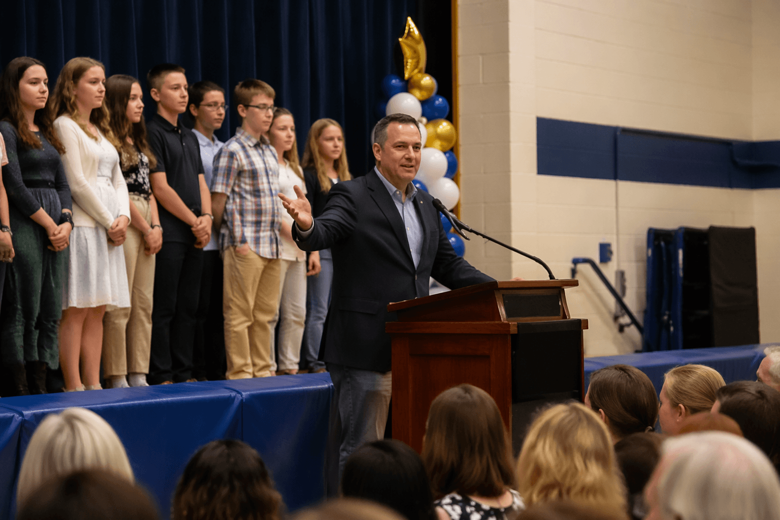 Vinton County schools honor Austin Powder and student achievers