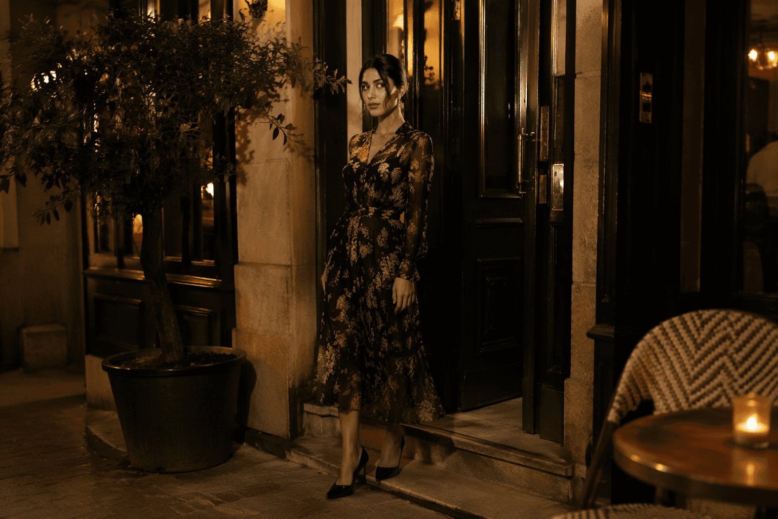 Nobody’s Child Zola midi solves petite holiday dressing