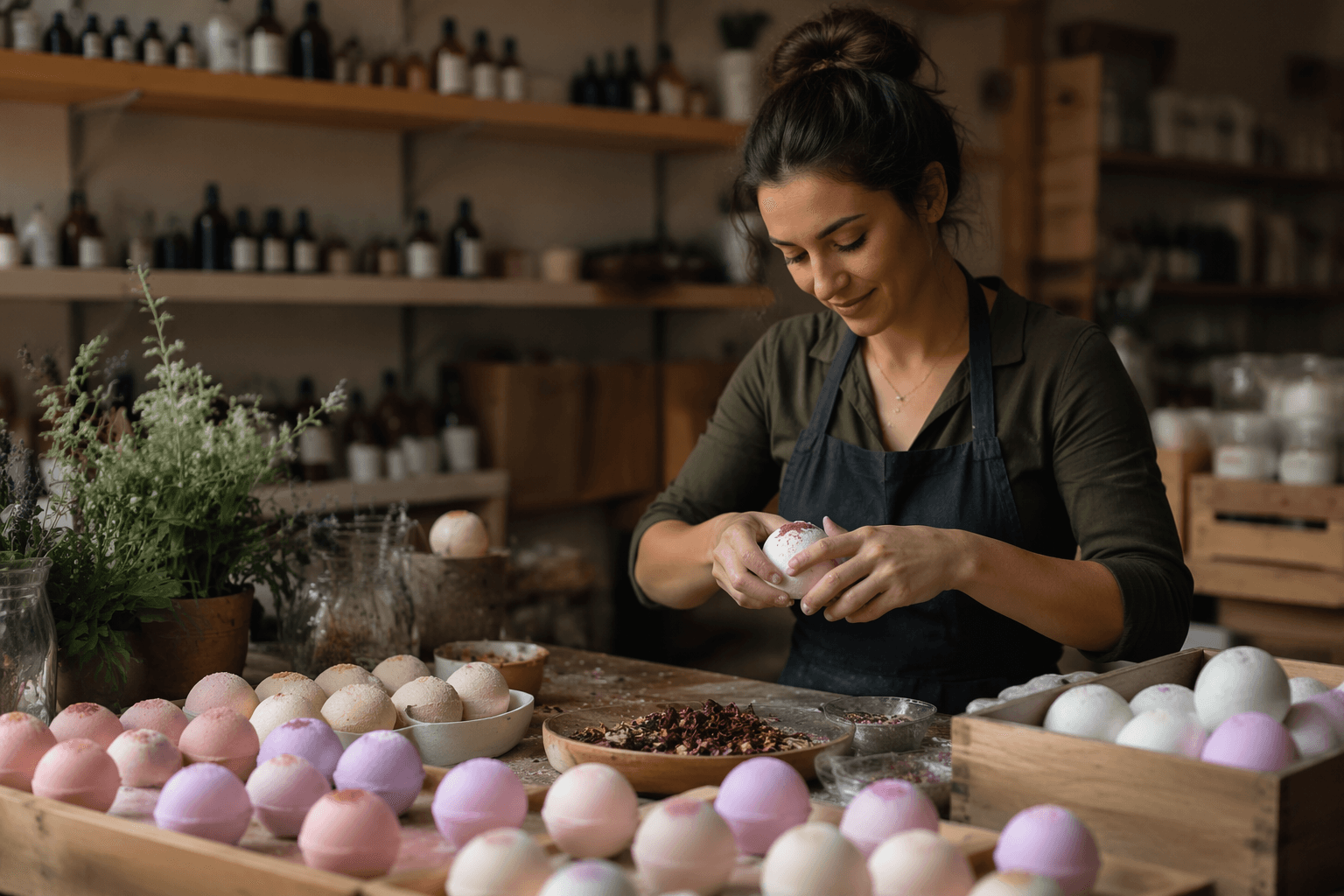 Private-label bath bombs help small brands build wellness businesses