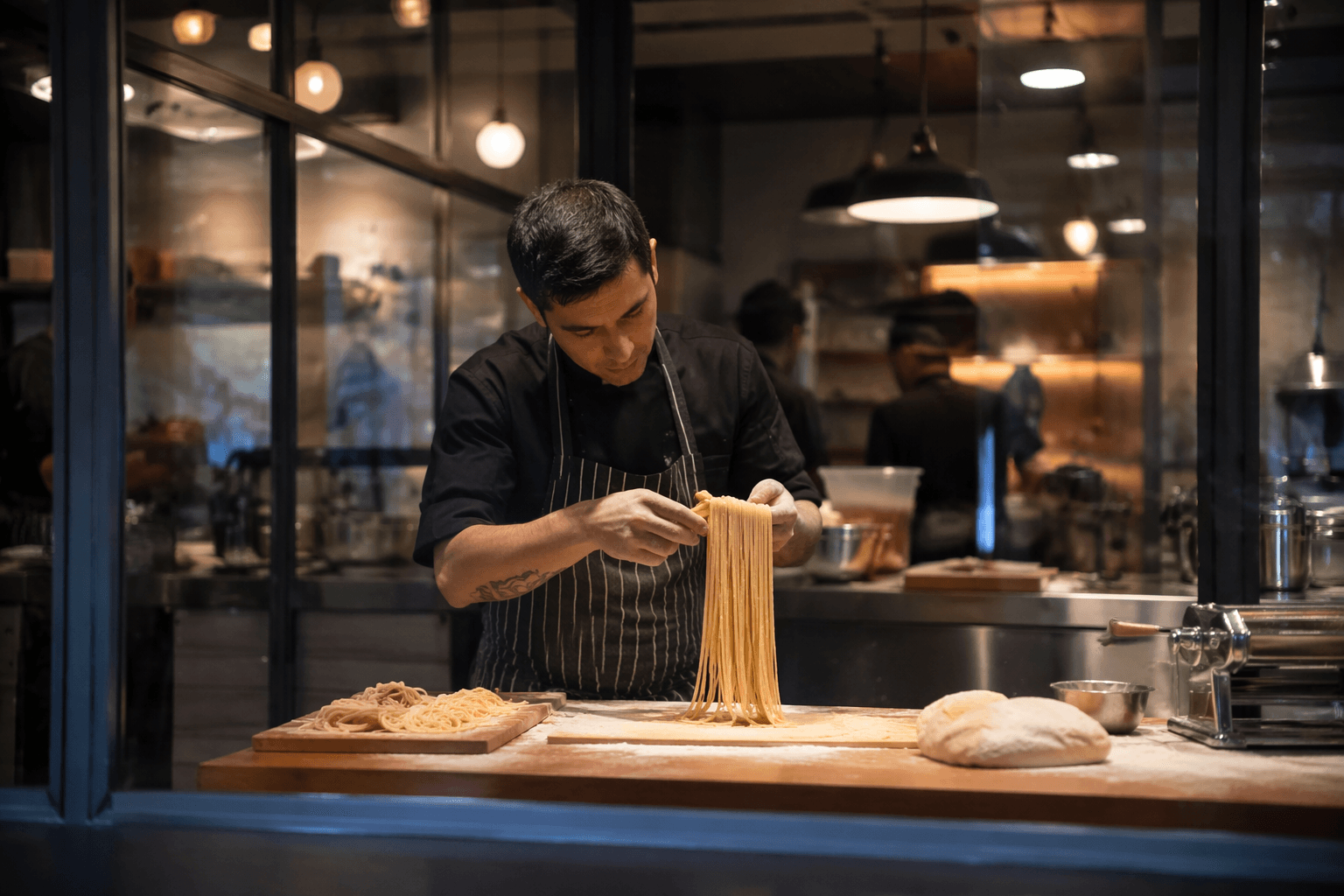 Why visible pasta rooms are winning over Italian restaurant guests