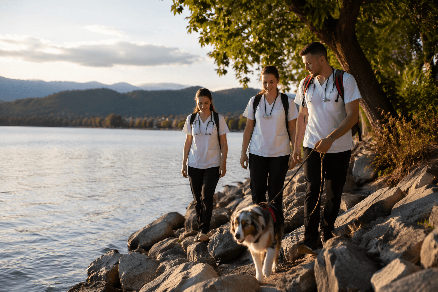 Texas Tech veterinary team attends leadership training in Post Falls