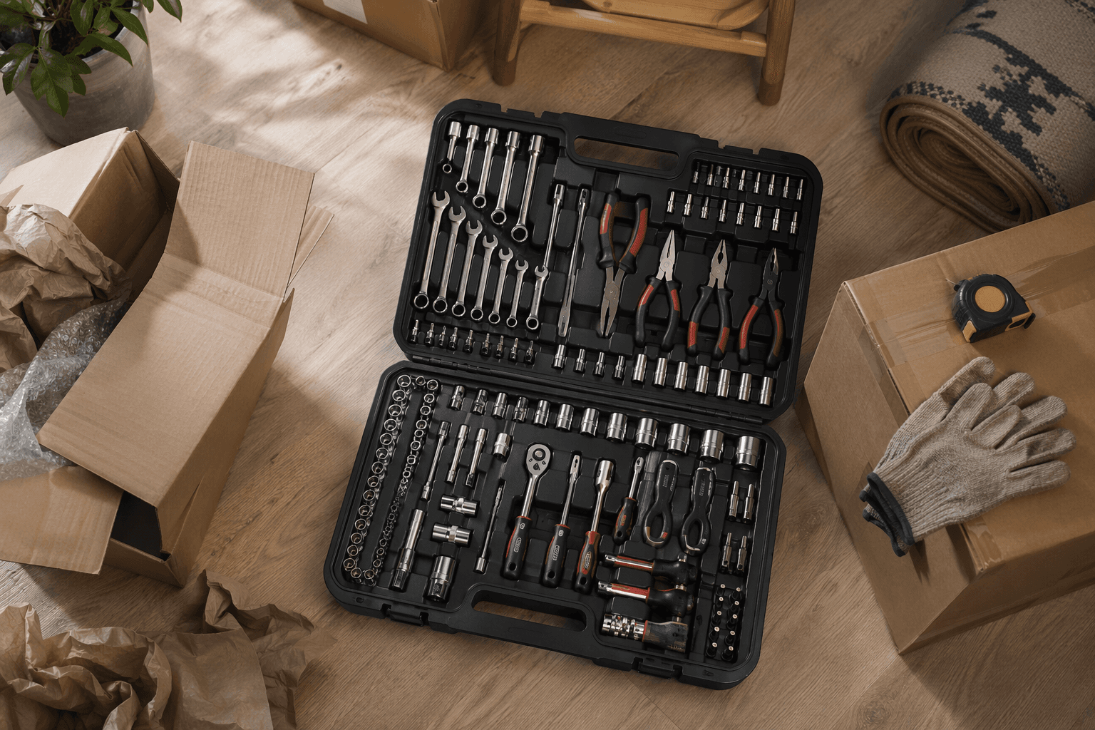 171-piece Hantinstom tool set drops to $51 for new homes