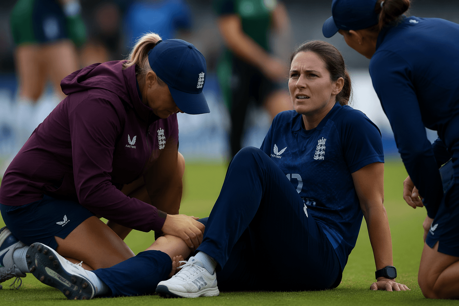 Sciver-Brunt injury scare overshadows England's win over Ireland