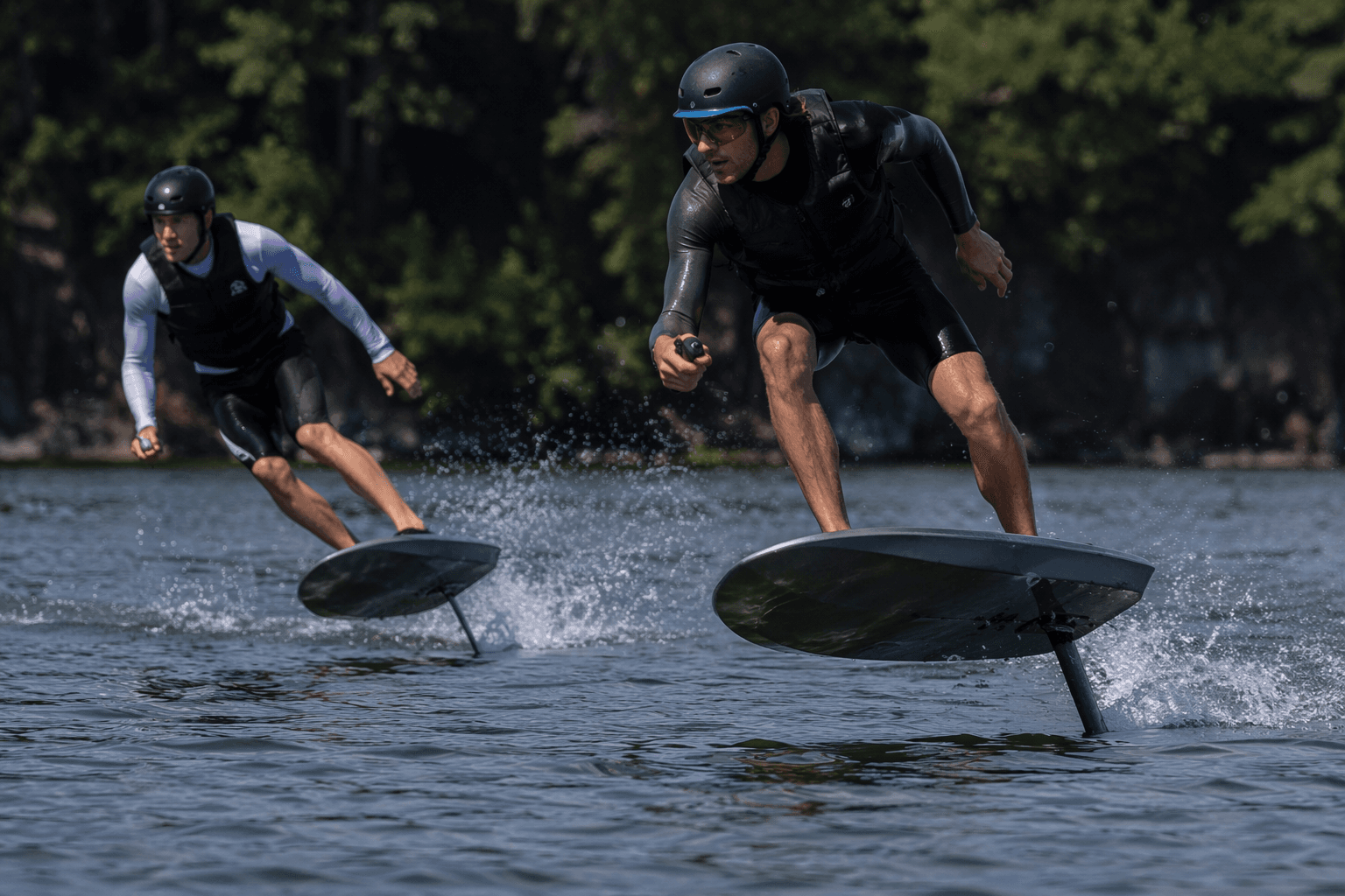 Justin Chait wins Atlanta Foil Fest eFoil World Cup sprint