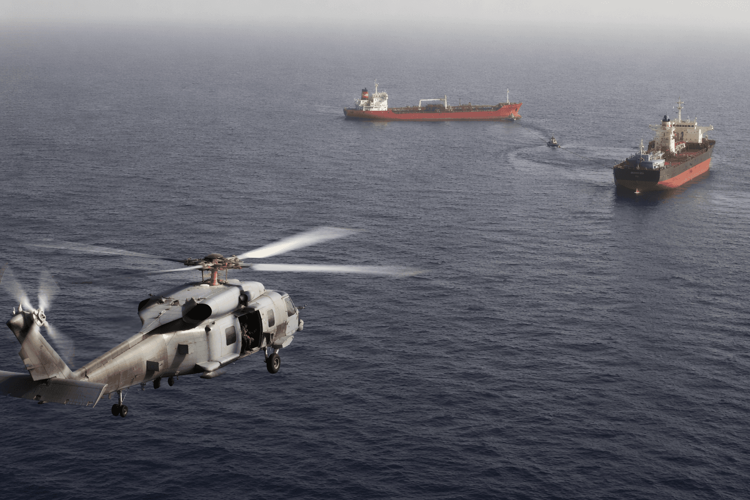 U.S. quietly oversaw secret oil transfers in Gulf of Oman