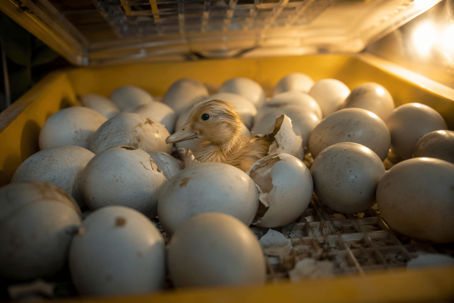 How long duck eggs take to hatch, timing matters for incubators