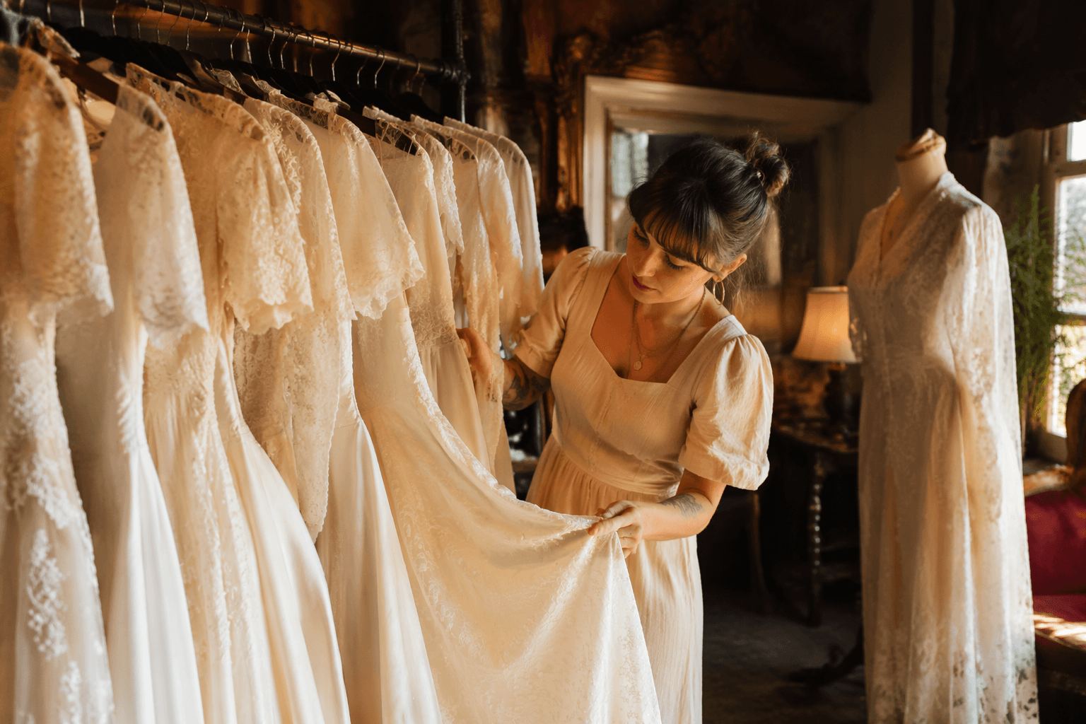 Vintage bridal takes center stage as brides seek one-of-one looks