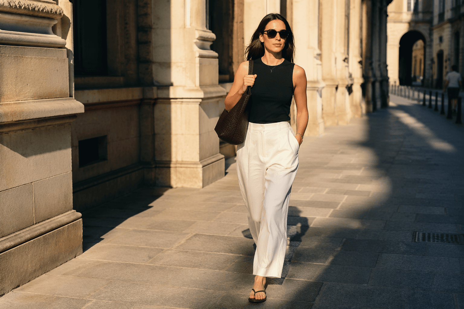 Long jorts and poplin pants define summer 2026 style