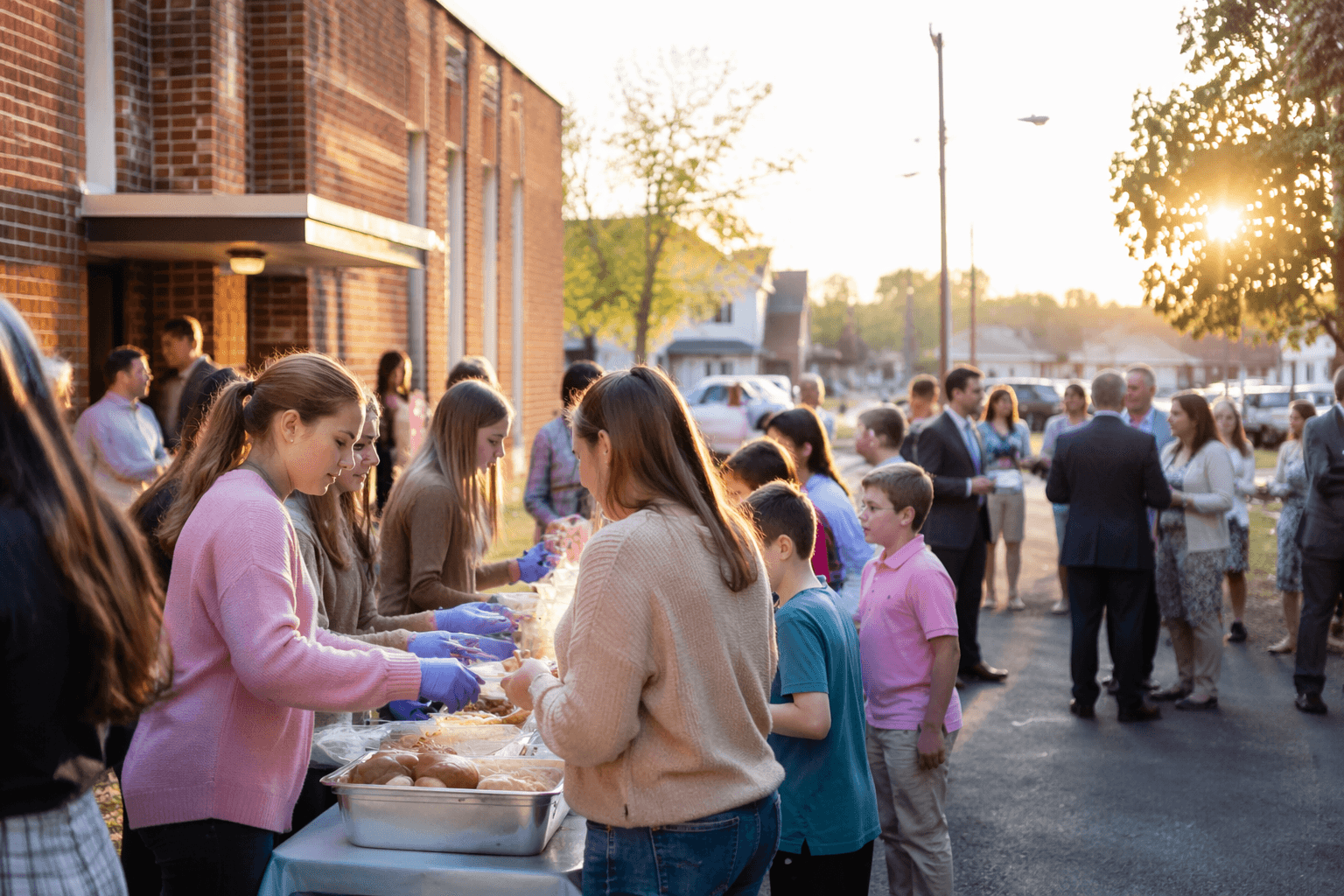 Jamestown First Assembly hosts youth meal fundraiser for missions