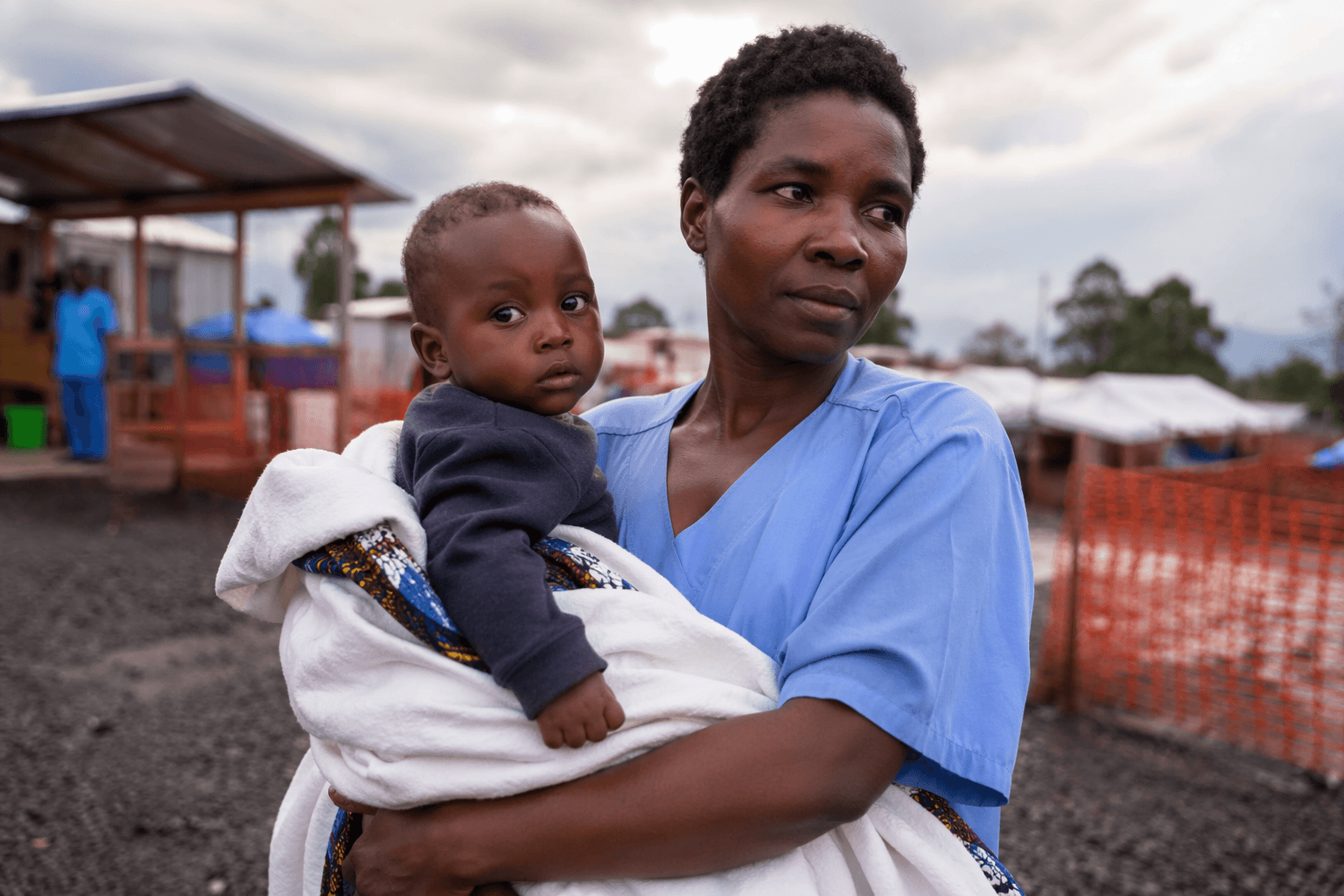 Baby and mother recover from Ebola in eastern Congo