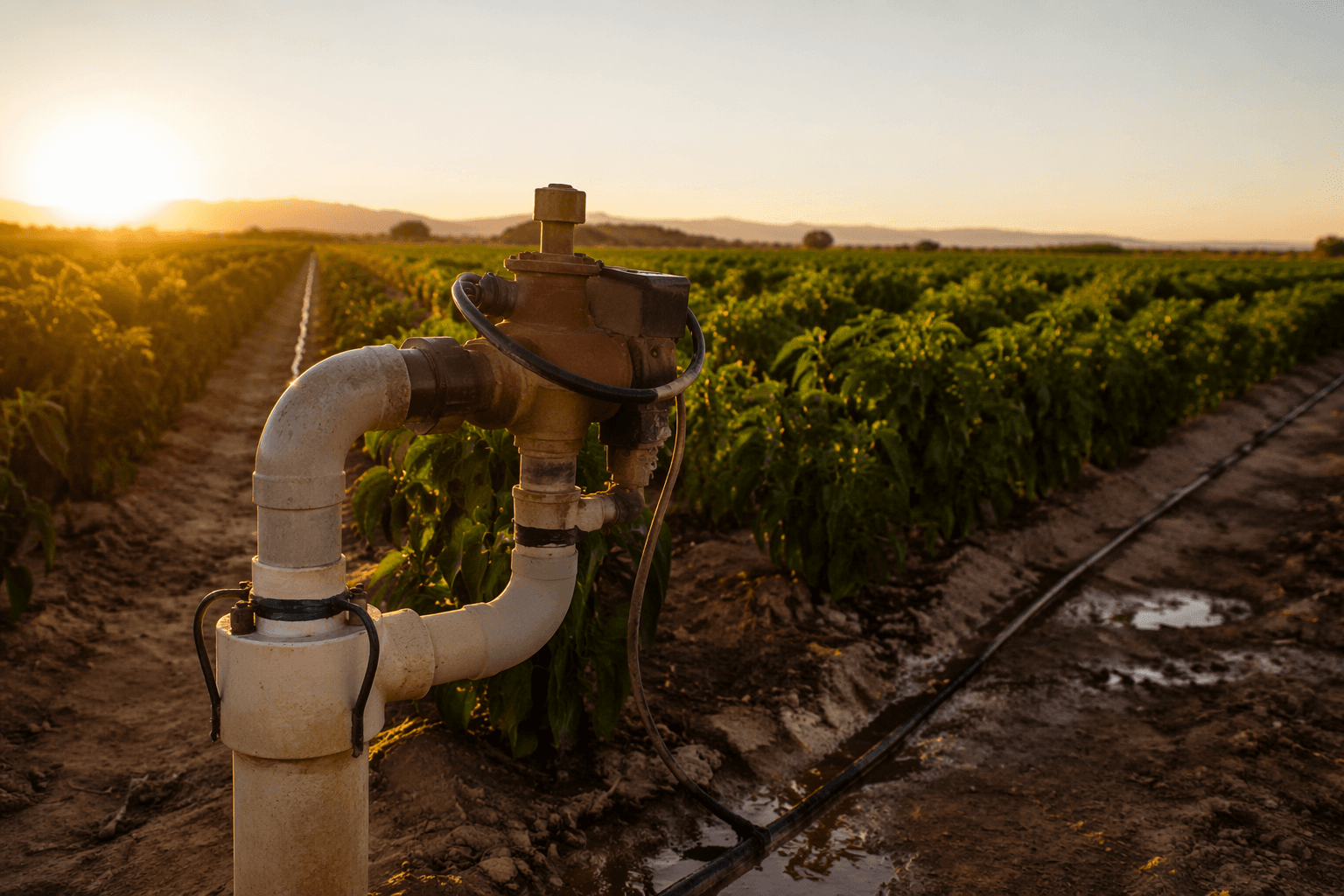 Albuquerque-area farm shifts to wells and drip irrigation as Rio Grande dries up