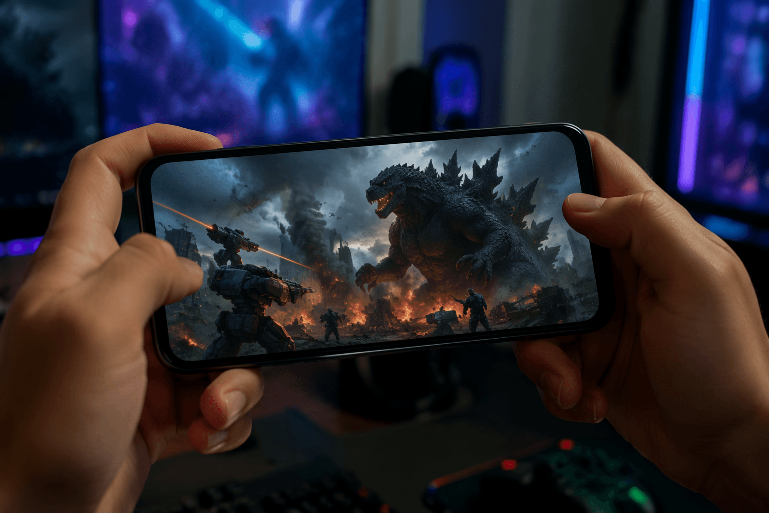 Godzilla Defense Force: X revealed for Android and iOS in 2027