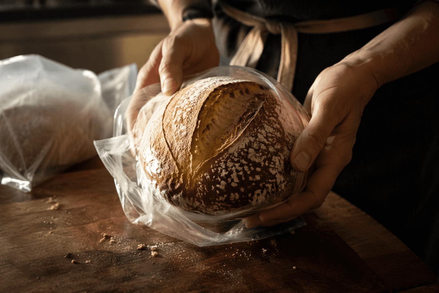 How to thaw frozen sourdough without losing crust or crumb