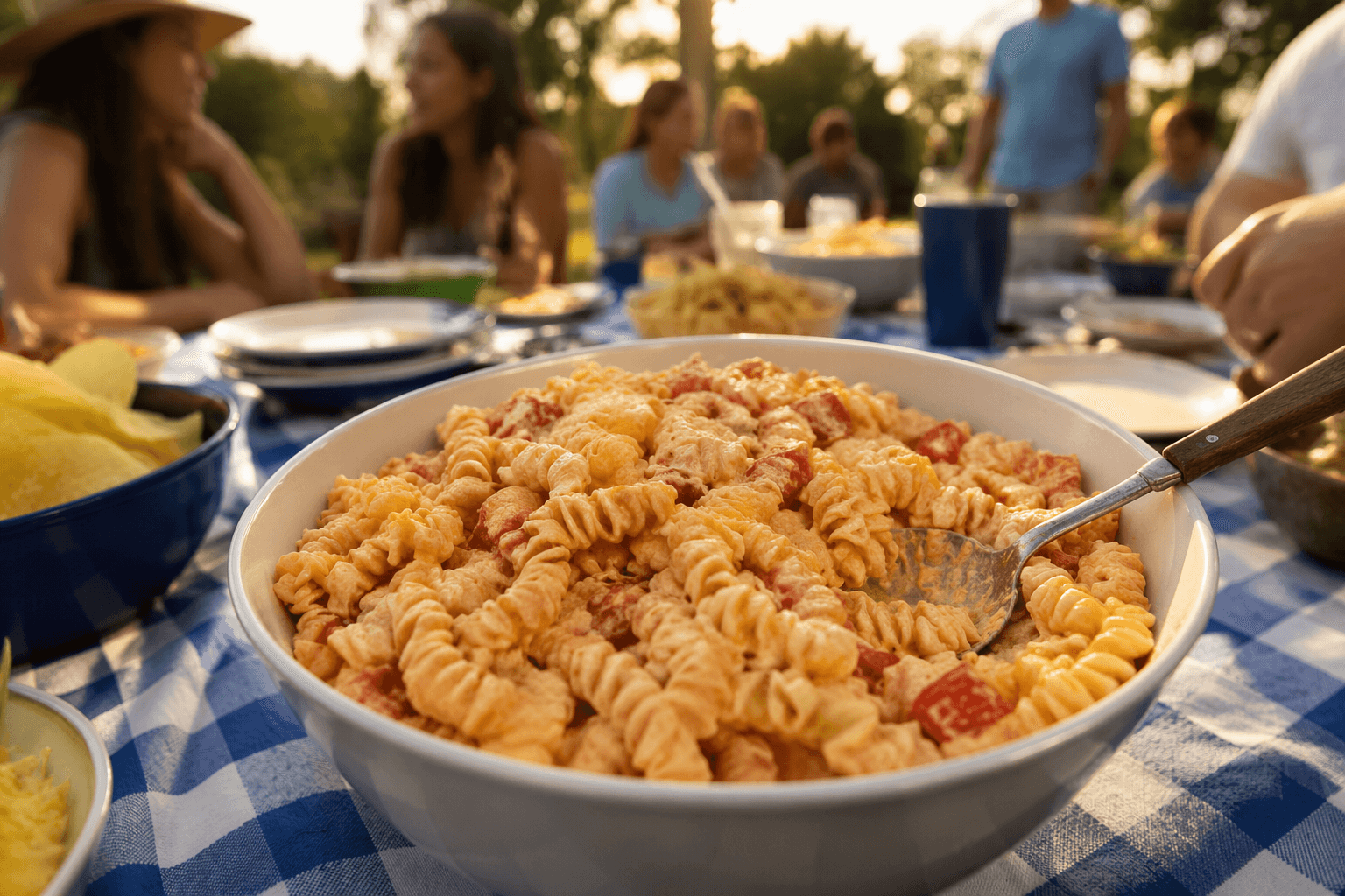 Allrecipes turns pimento cheese into a make-ahead pasta salad