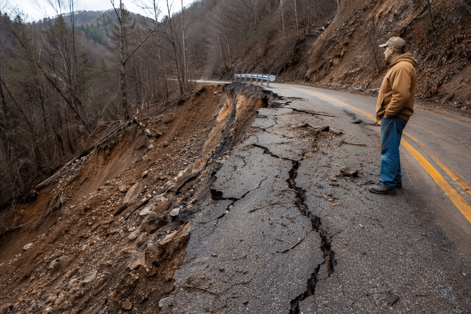 Owsley County gets $31,800 in state road aid for slide repairs