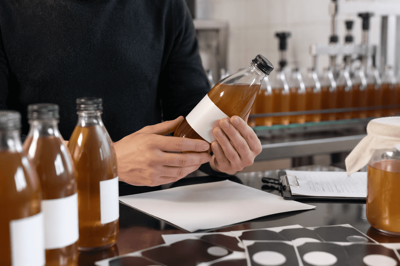 Kombucha packaging guide covers bottles, labels, and compliance