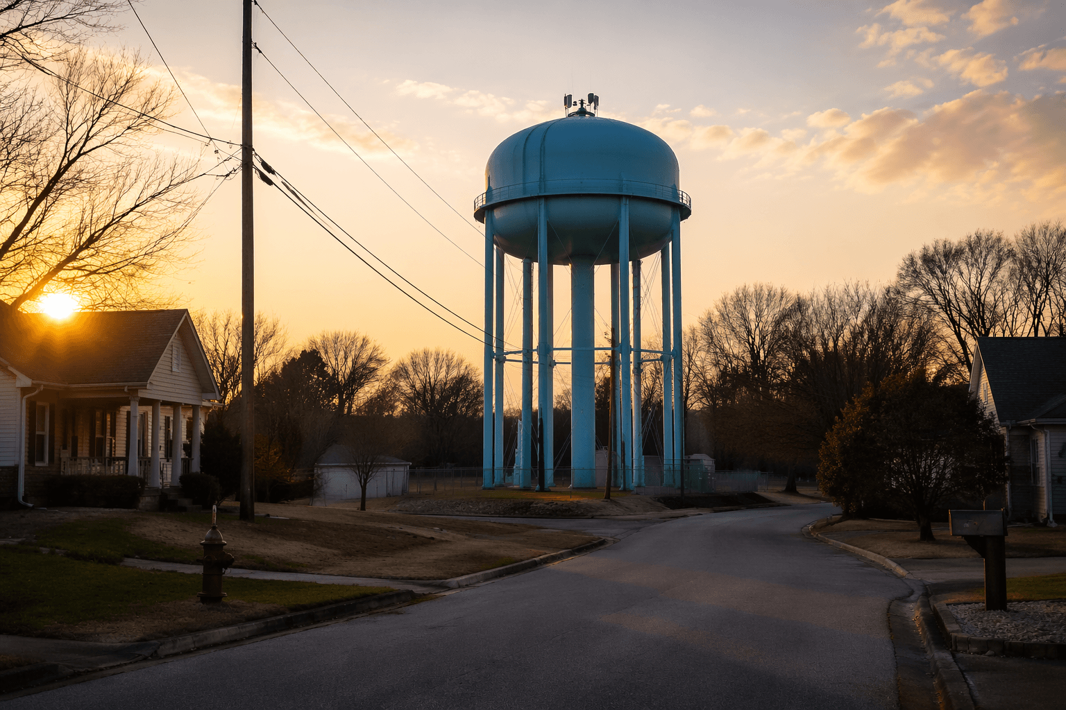 Scotts Hill water tank levels drop as crews search for leak