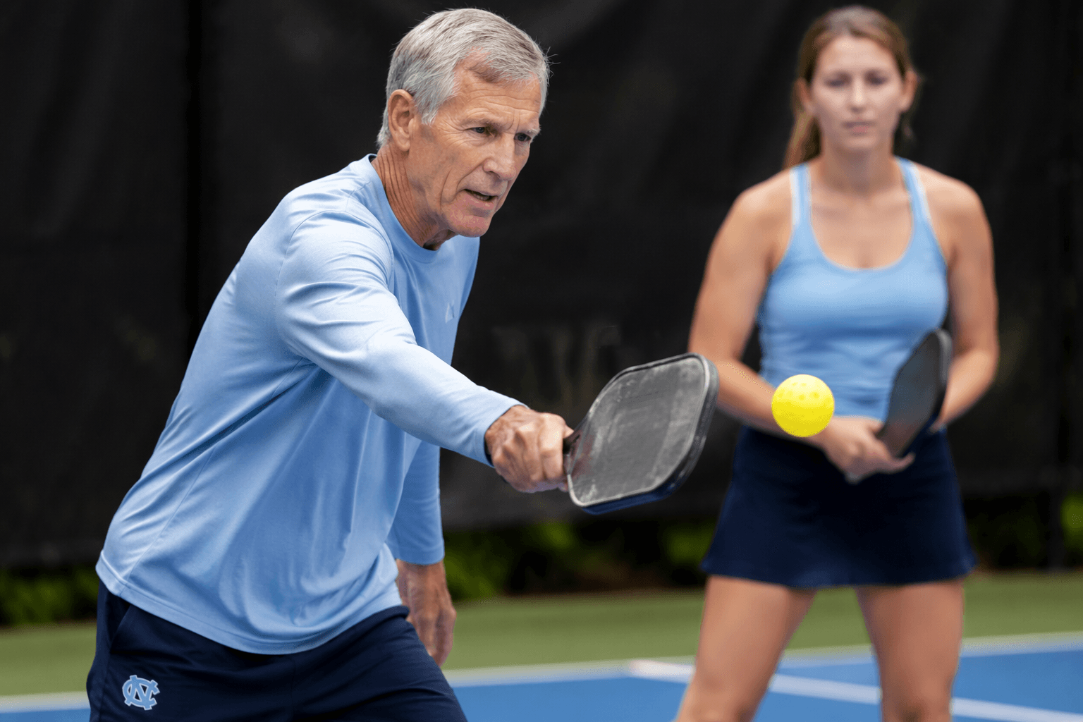 Anson Dorrance shares pickleball basics as UNC embraces the sport
