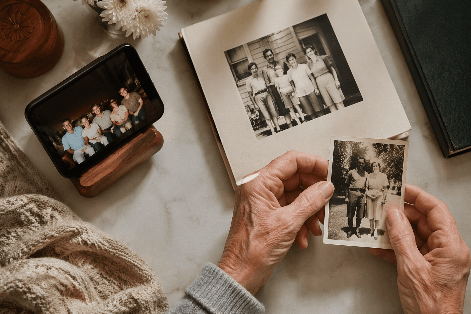 Thoughtful gifts for seniors that preserve memories and reduce clutter