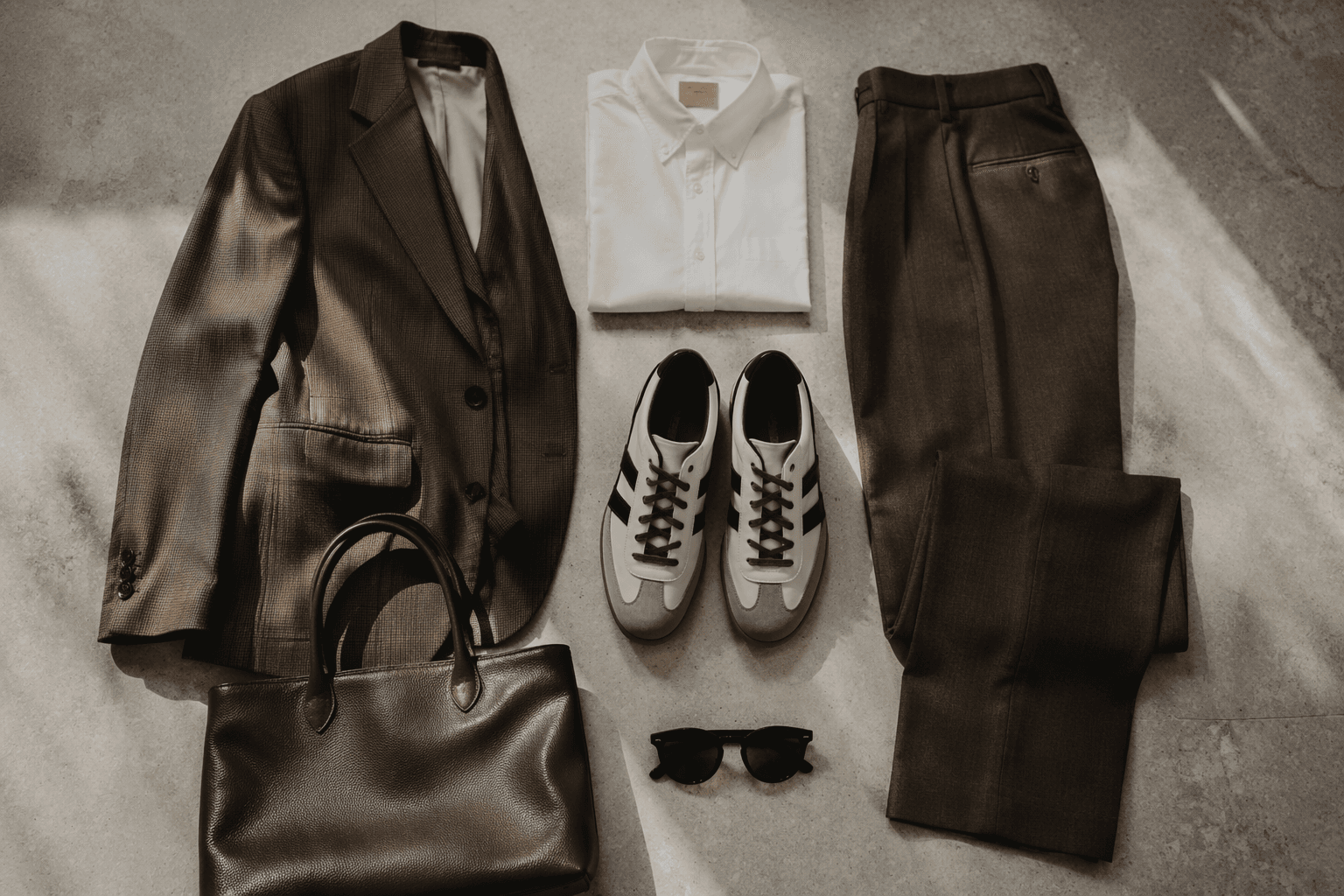 Olivia Wilde makes old-money tailoring feel relaxed with Sambas
