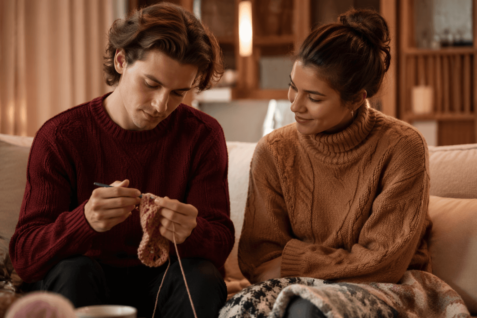 Tom Holland says crocheting helps him unwind with Zendaya at home