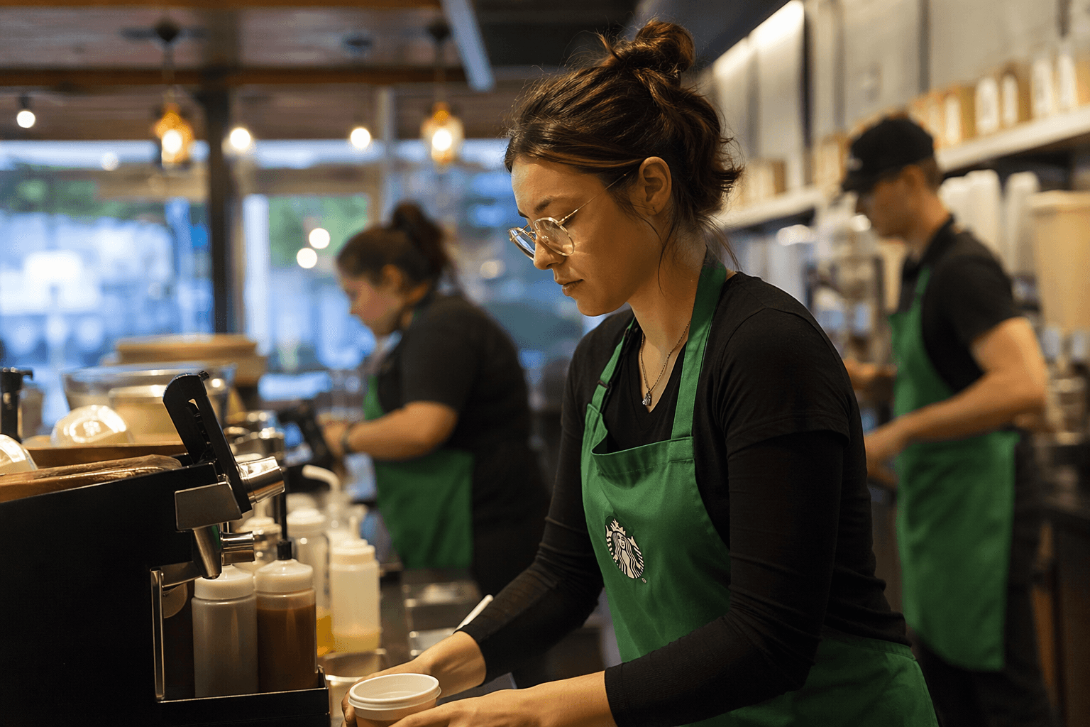 Starbucks says part-time workers can qualify for health insurance
