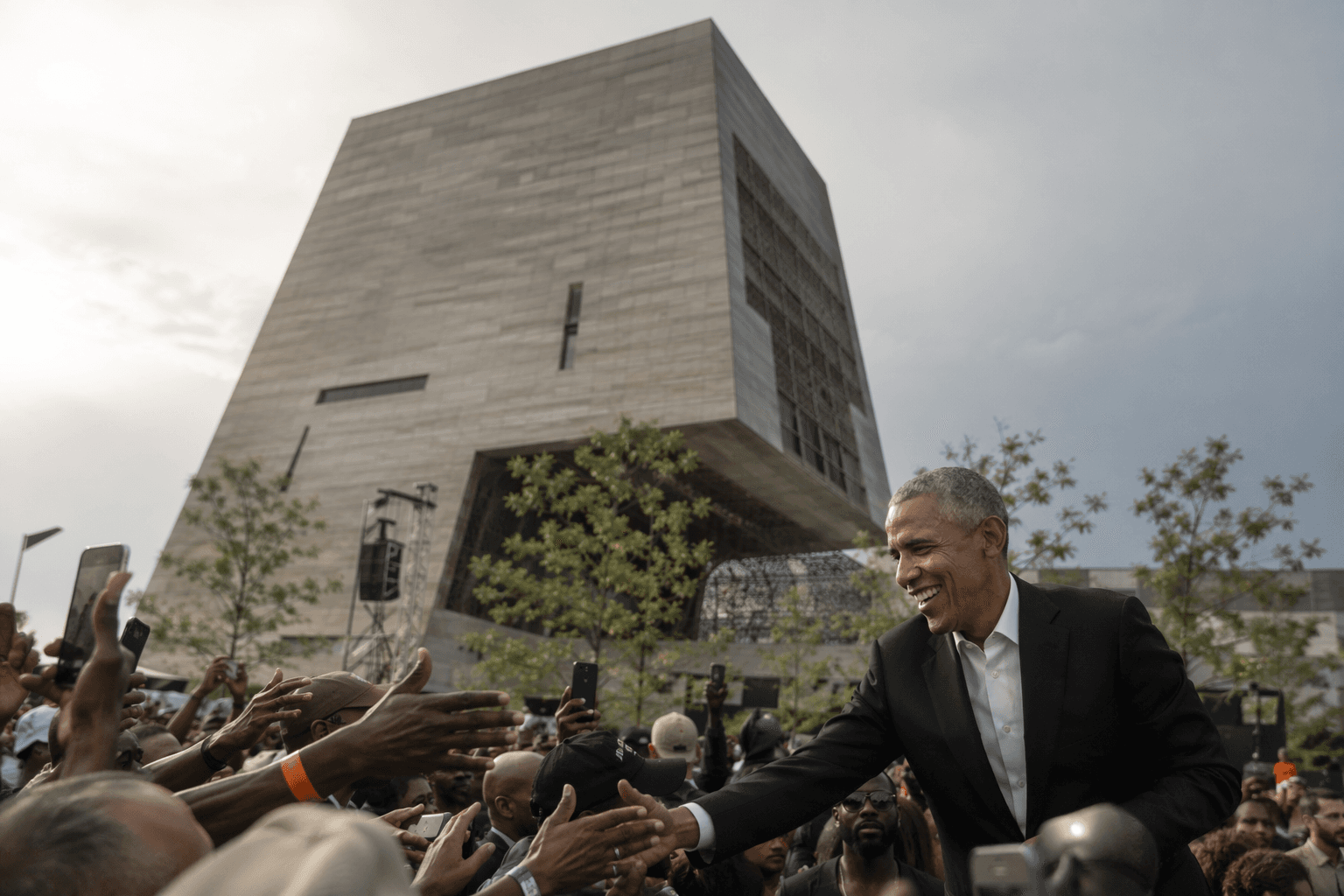 Obama Presidential Center opens in Chicago with calls for unity