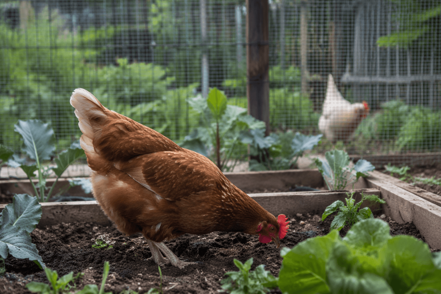 Penn State warns backyard chickens can contaminate home gardens