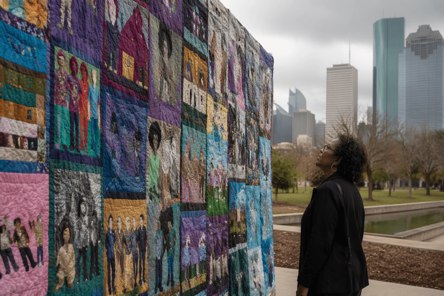 Houston quilt stitches together stories of historic Black neighborhoods