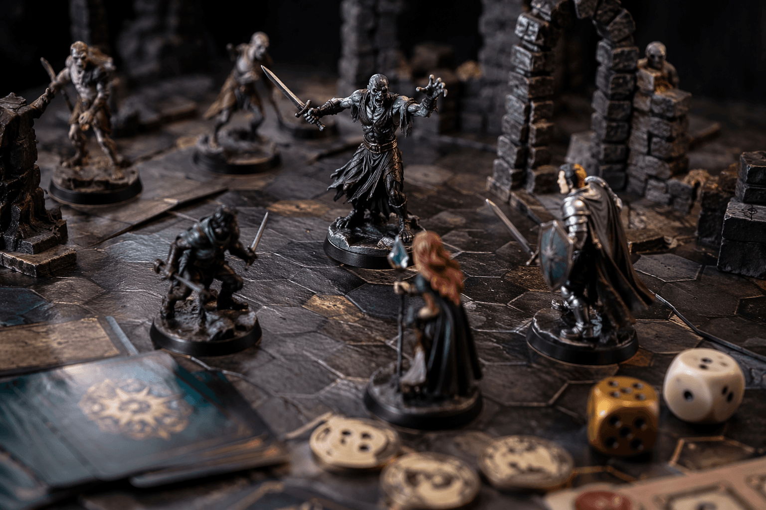 Pathfinder Quest board game brings undead threats to Falcon’s Hollow