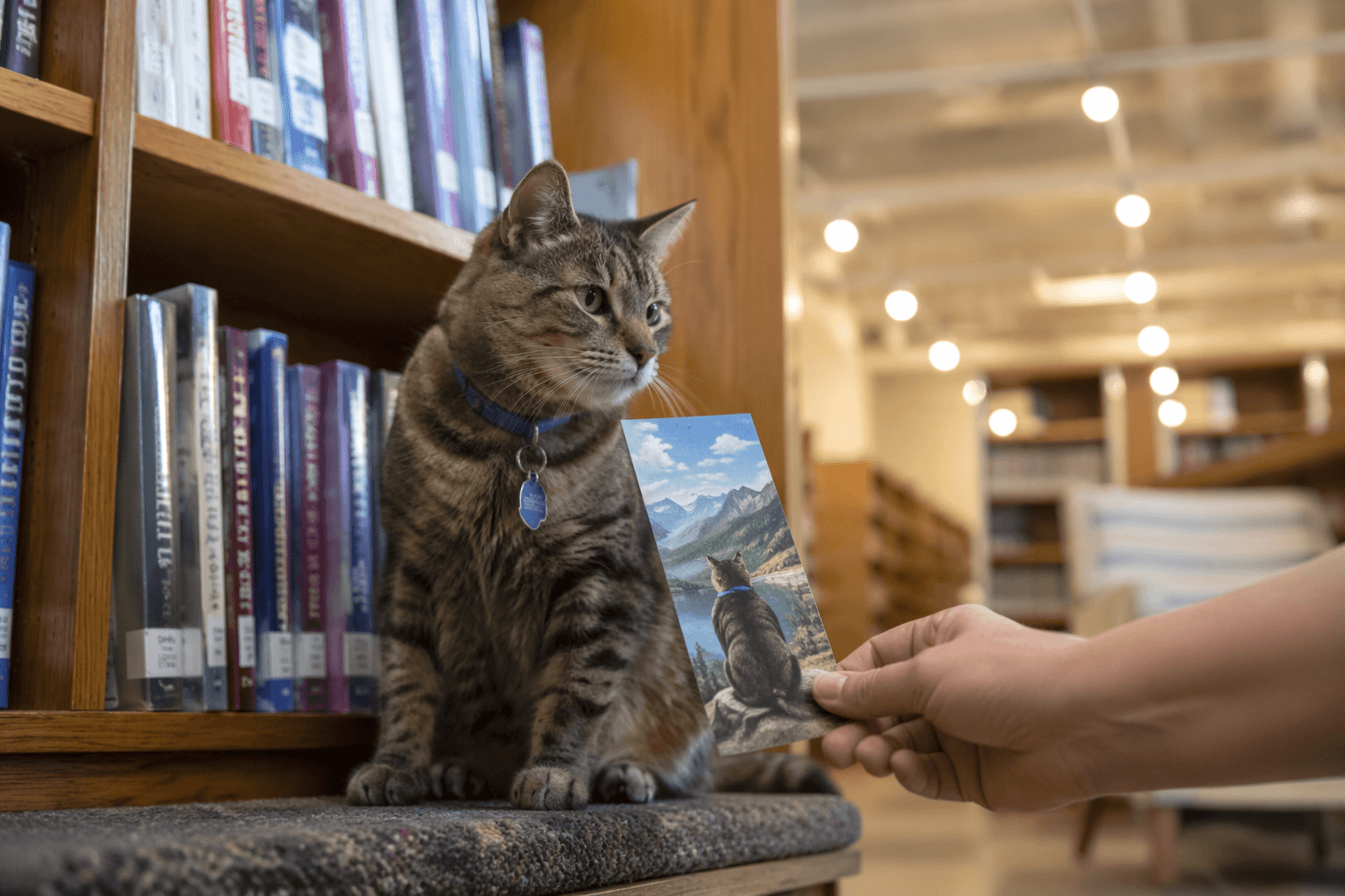 Grand County library cat invites readers to take Cosmo on adventures
