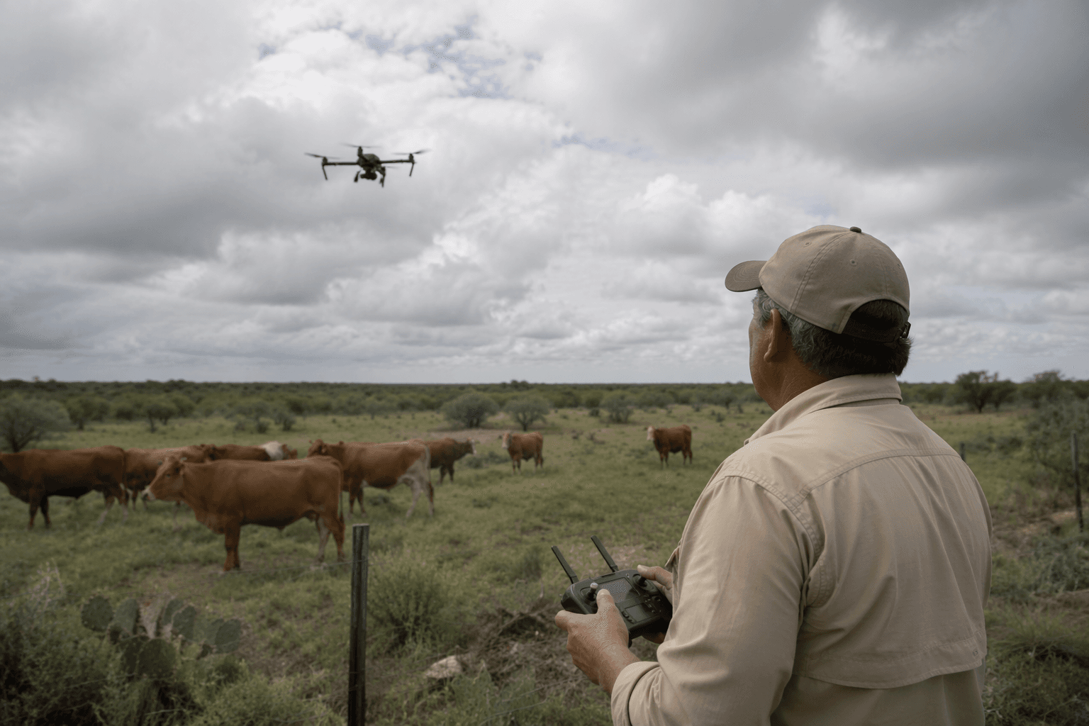 Federal agencies demo drone technology in Jim Wells County to fight screwworm
