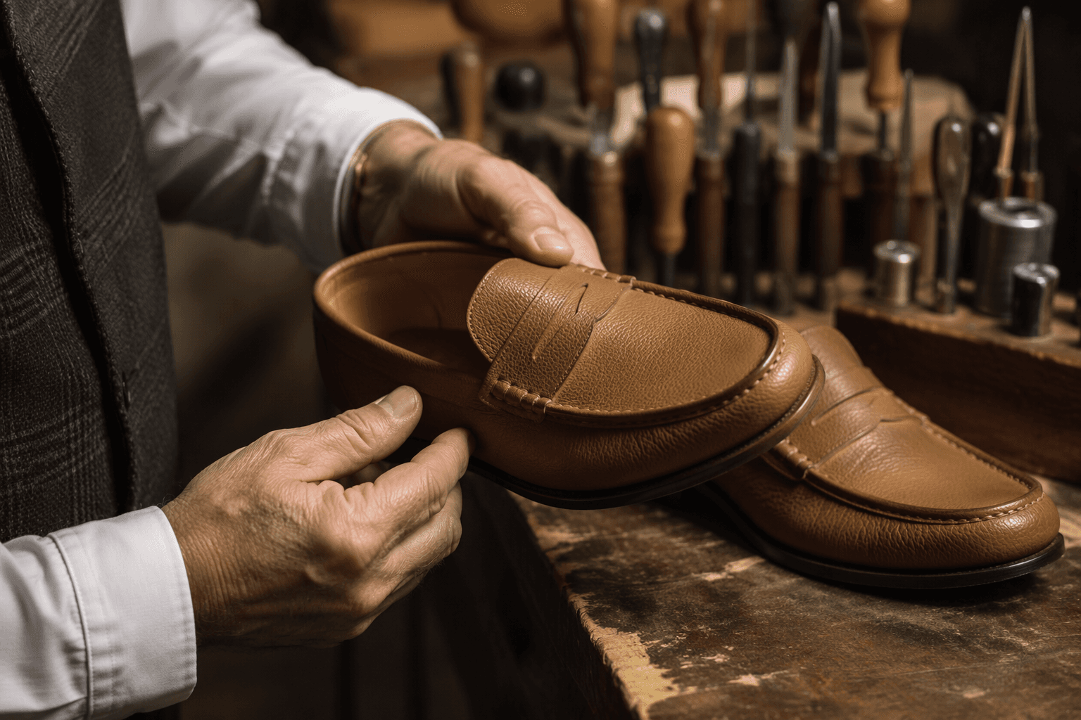 Artioli’s deer leather loafer turns comfort into luxury storytelling