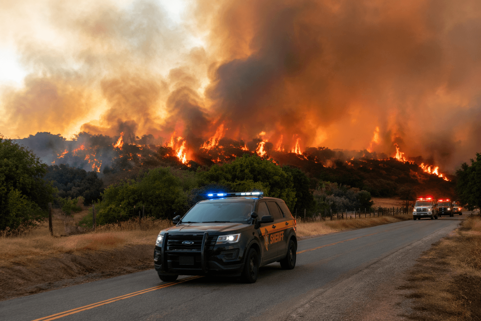 Multi-acre fire burns near Highway 203 and Foothill Road