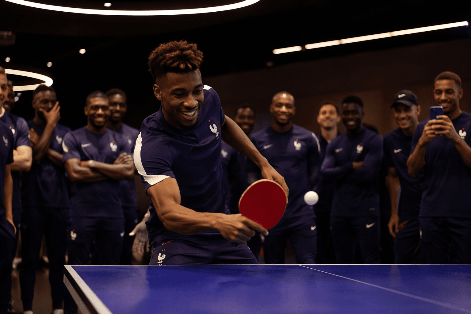 ITTF spotlights football’s enduring love affair with table tennis