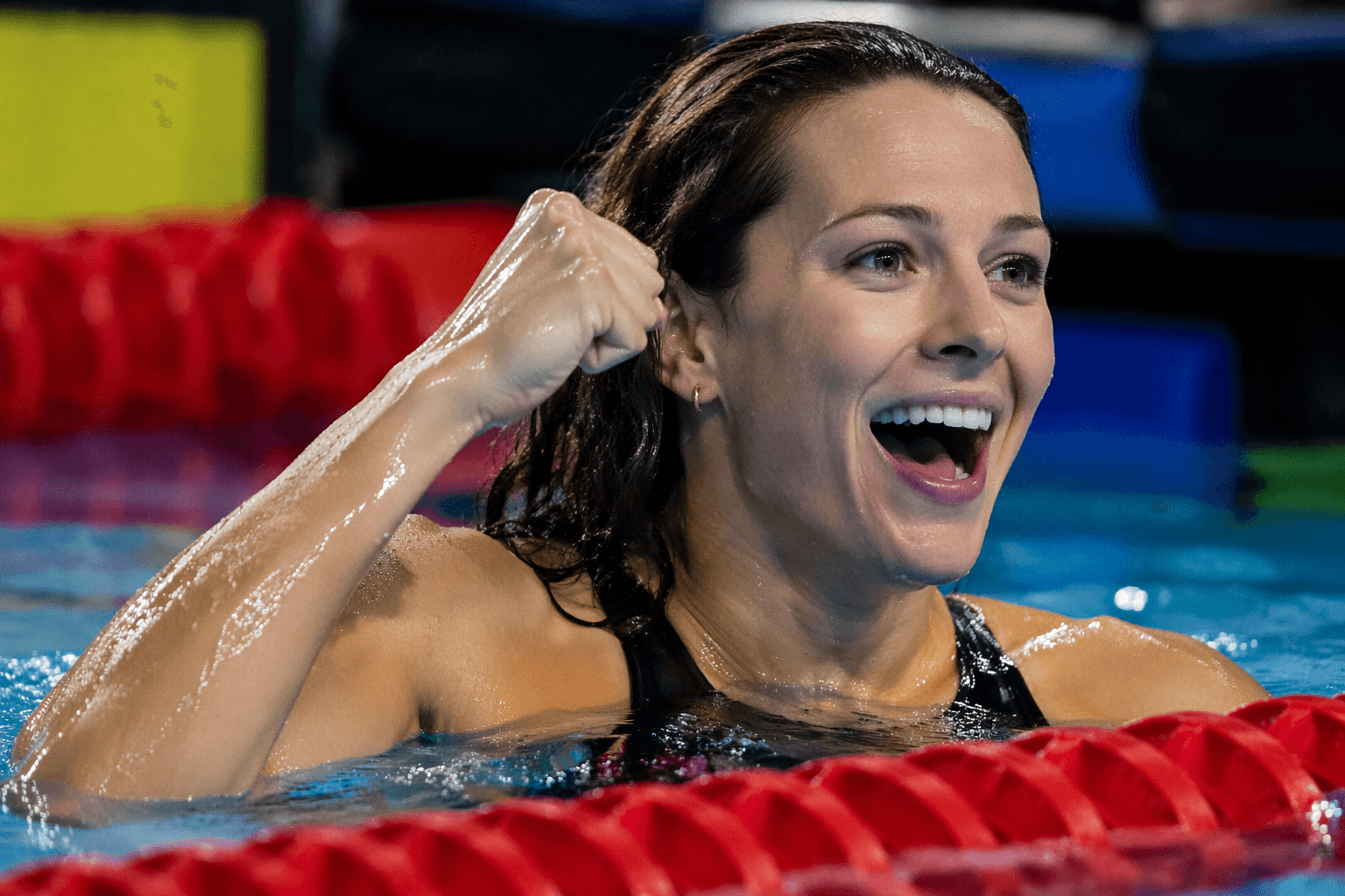 Kate Douglass breaks women’s 50-meter freestyle world record in Indianapolis