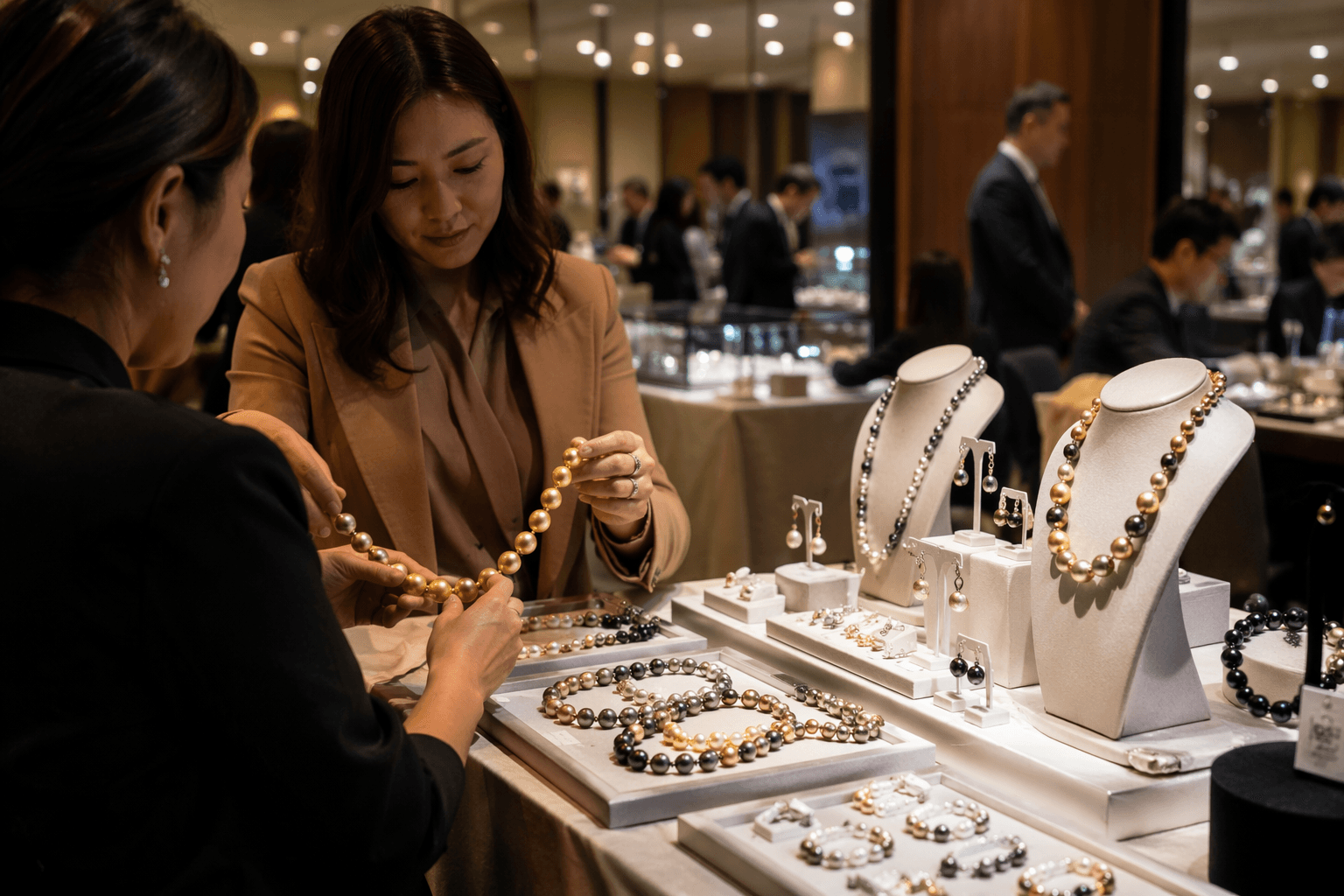 Pearl specialists showcase South Sea and Tahitian designs at JGA 2026
