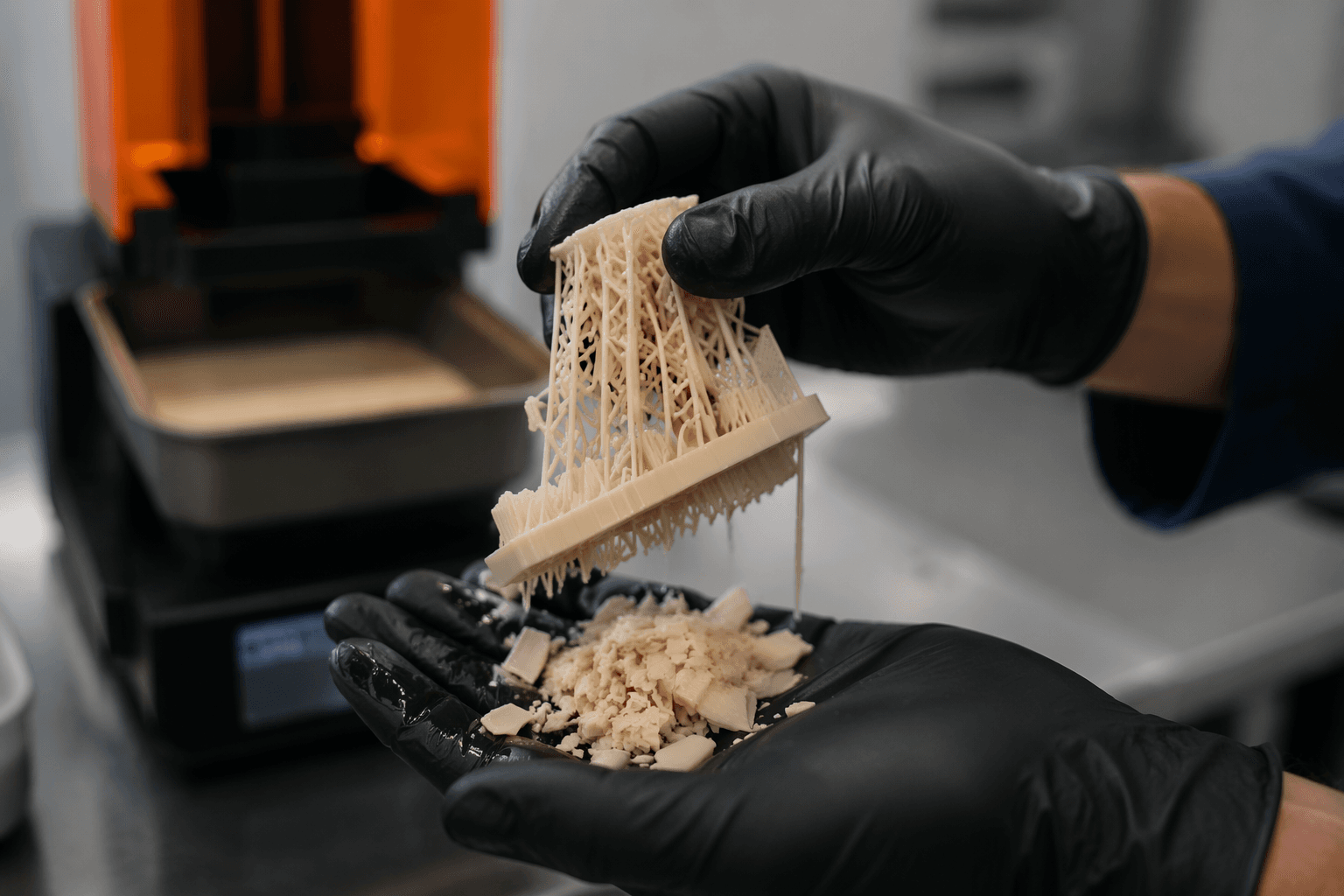 Depolymerizable resin could make 3D printing waste reusable