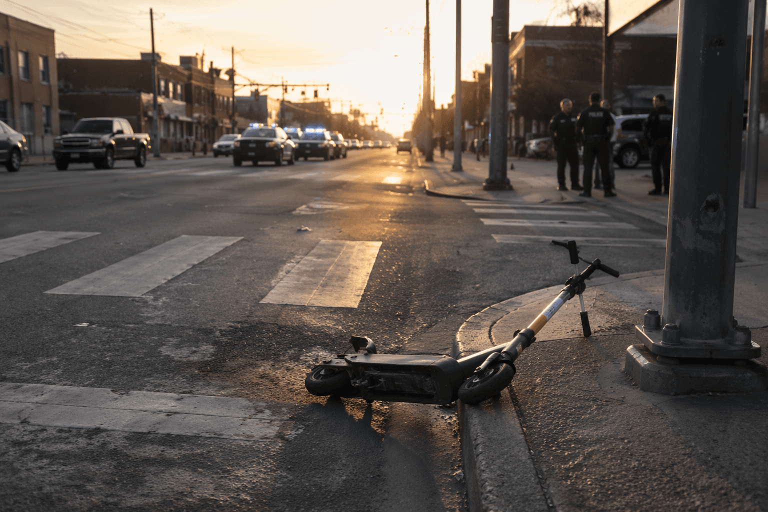 Baltimore police investigate deadly SUV crash that killed scooter rider in Broadway East