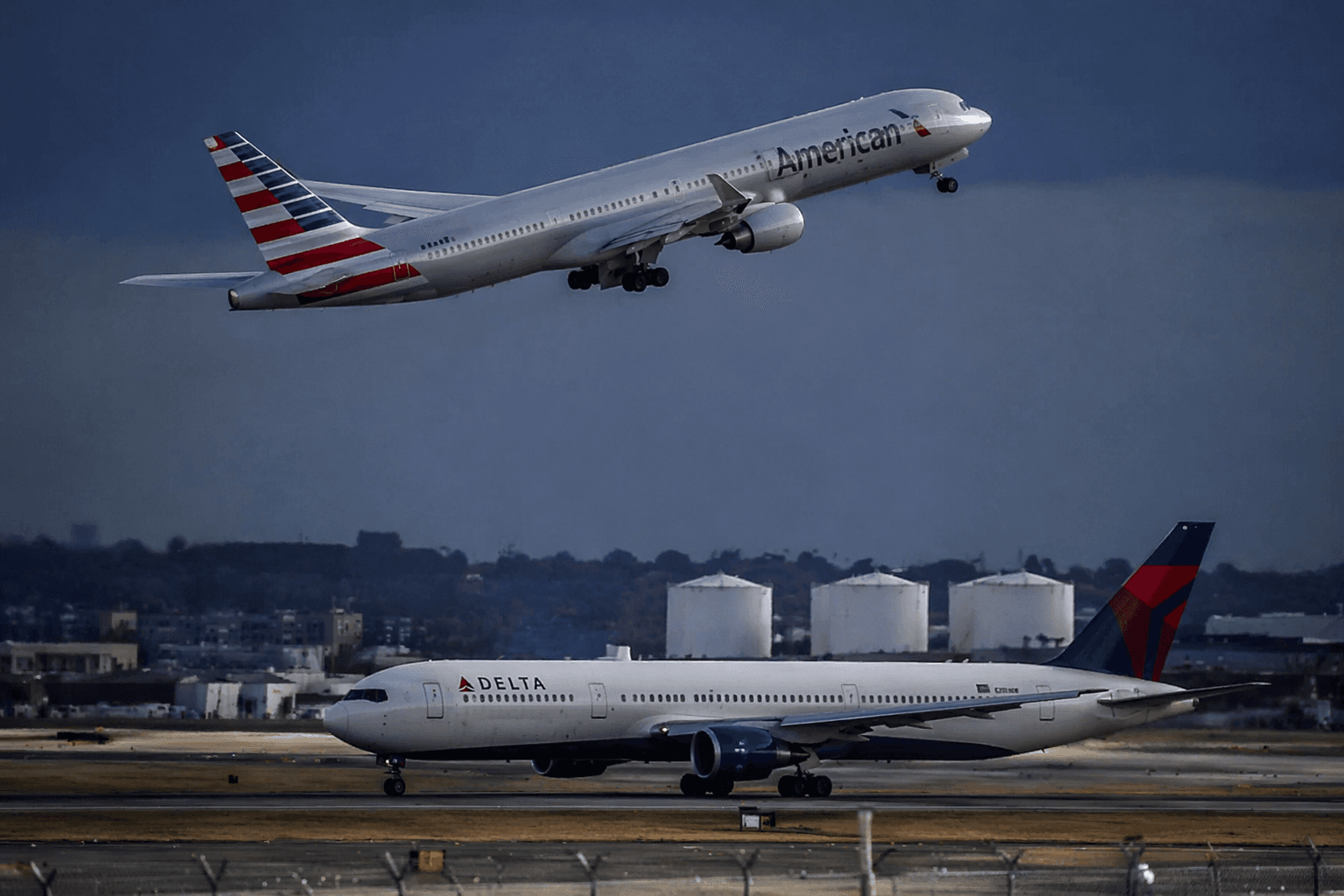FAA investigates near-collision at Boston Logan between Delta and American flights