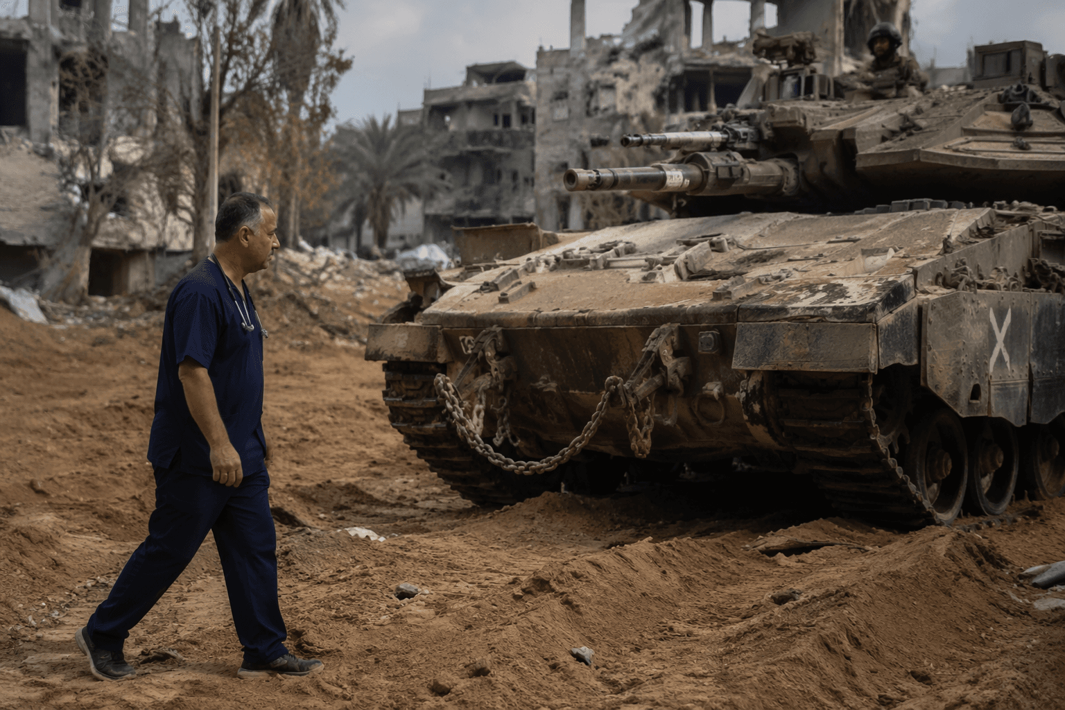 Detained Gaza doctor becomes symbol of Israel's legal gray zone