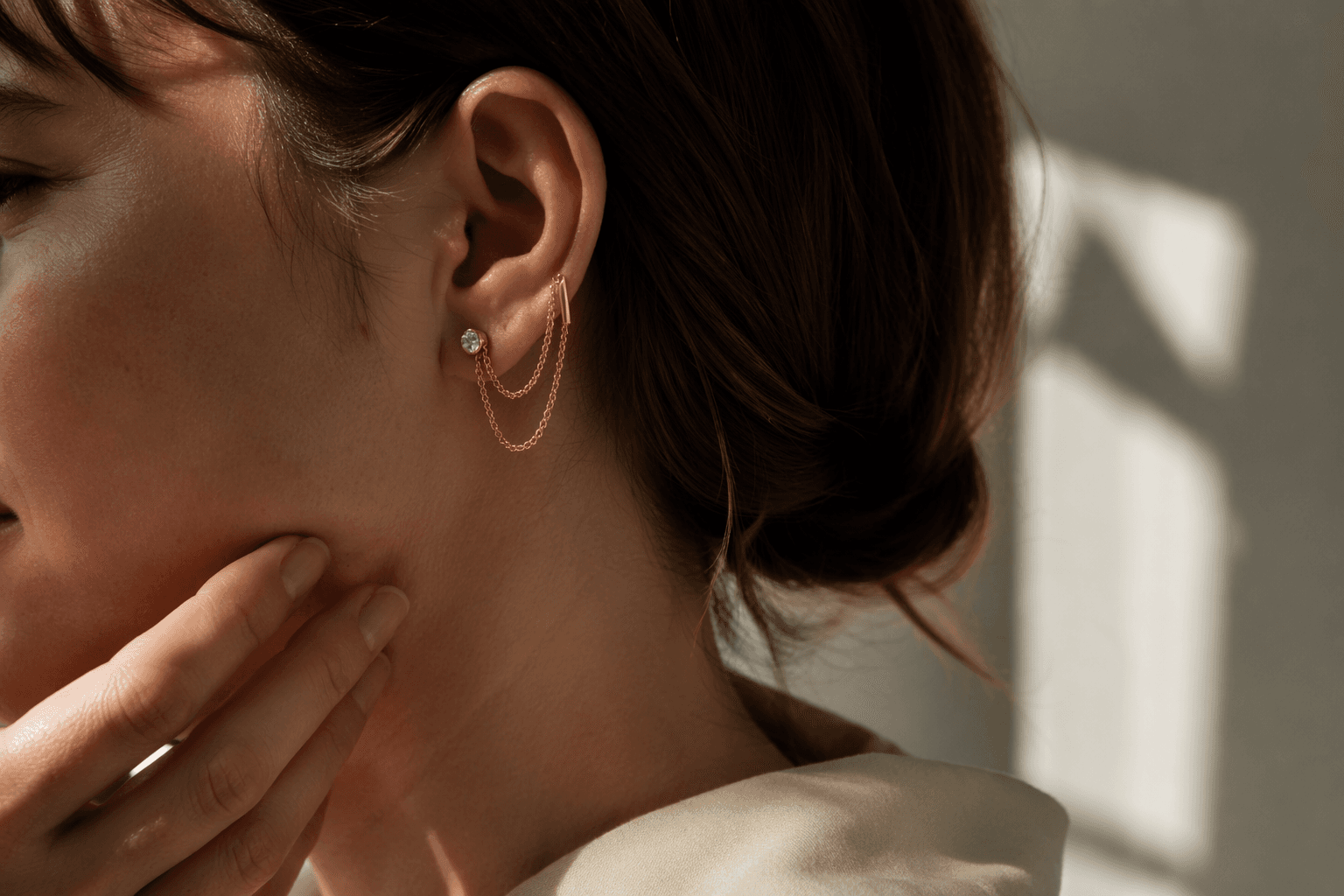 Illusion earrings offer layered style without extra piercings