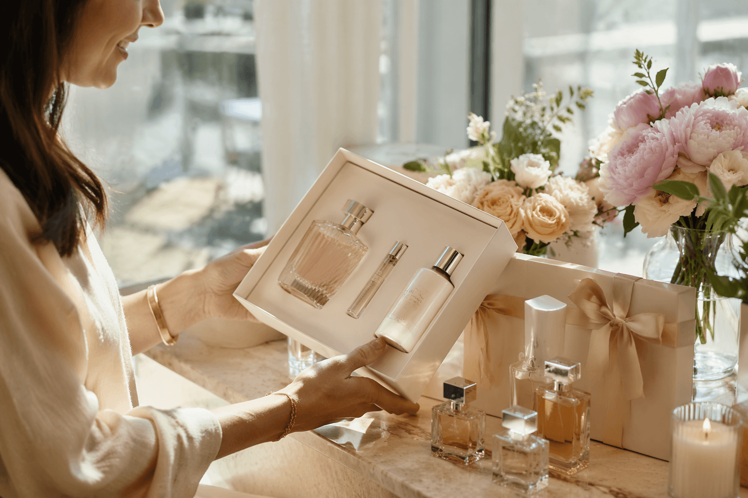Mother’s Day fragrance sales rose on gift sets and premium brands