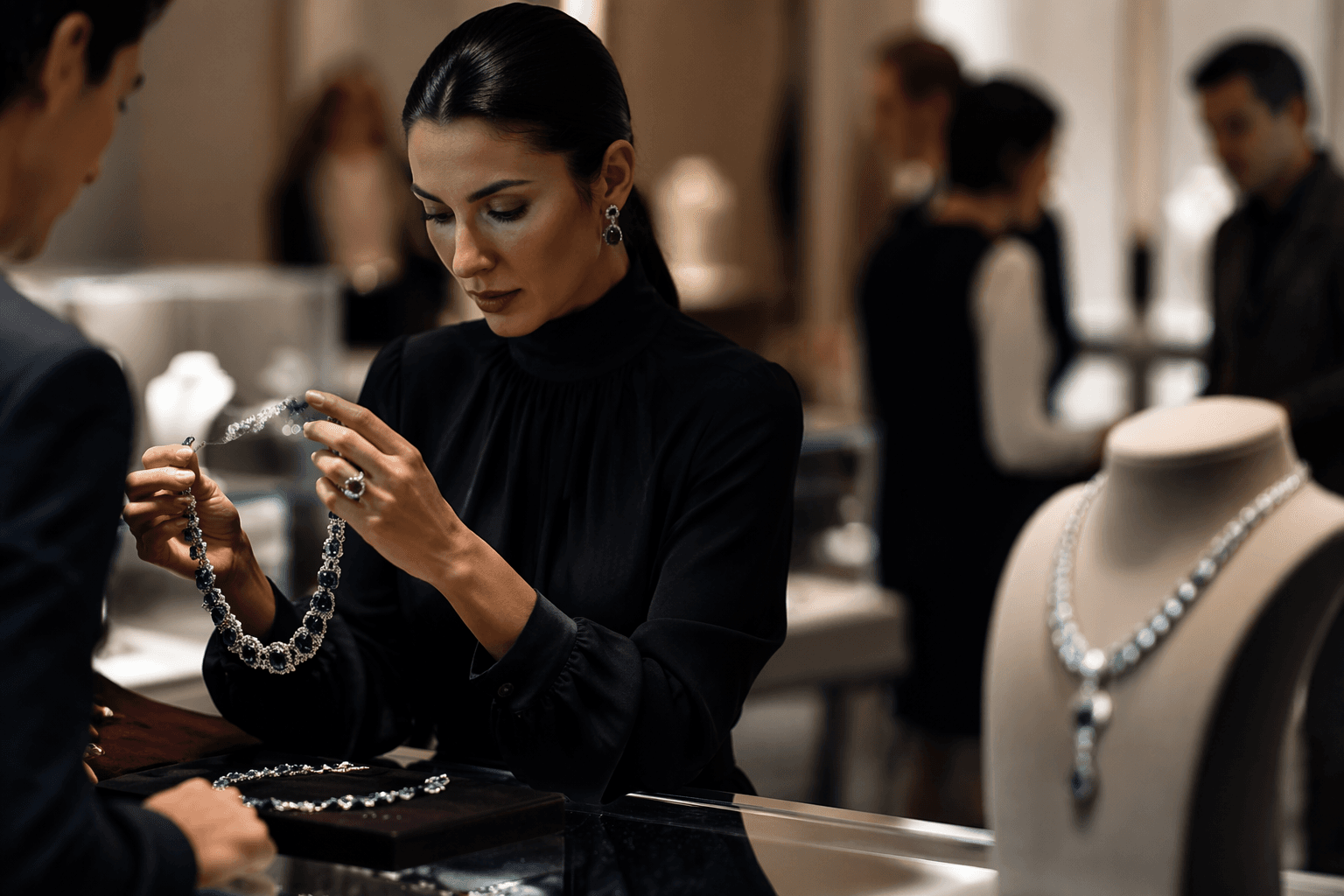 Couture buyers split between investment jewels and entry pieces